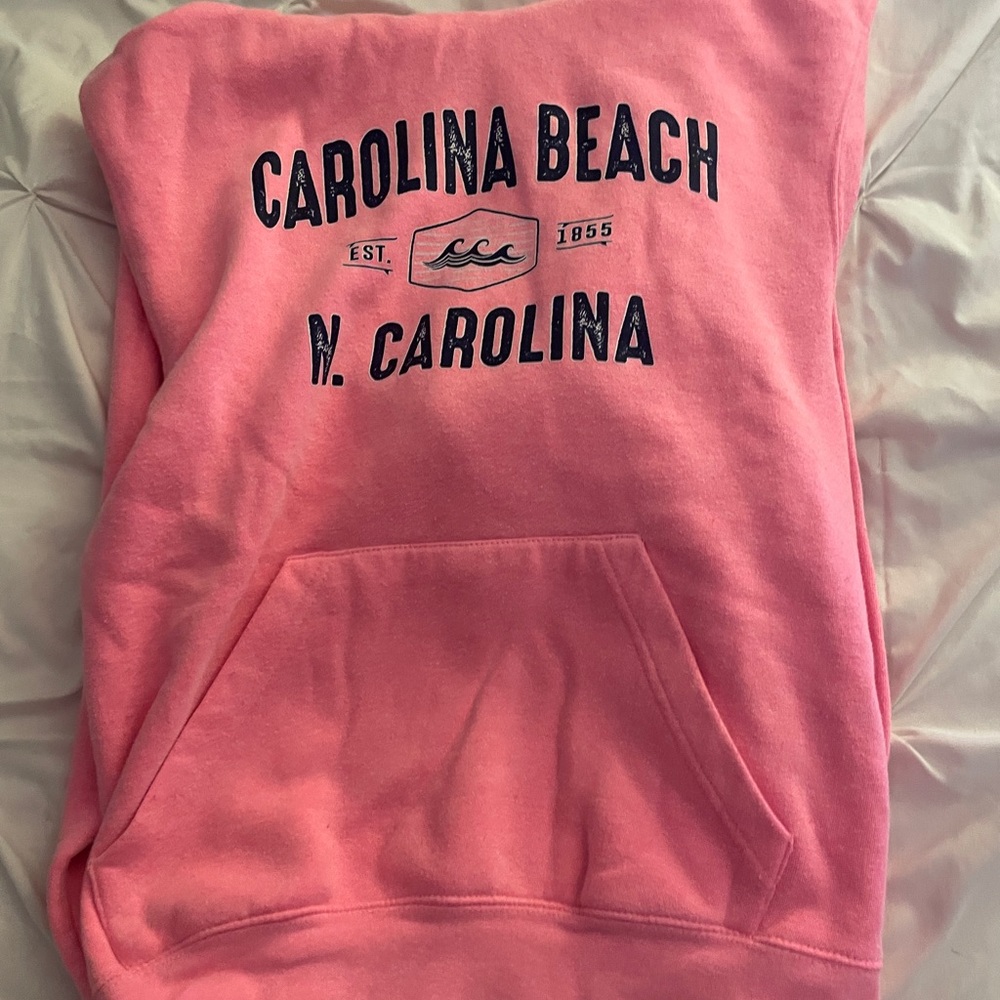 Pink Carolina Beach Hoodie